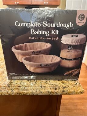 Complete Sourdough Baking Kit by Abioto 19 Pieces Included See Pictures